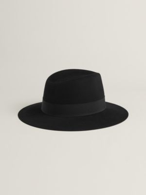 エルメス　ハット　フレッドクルー　57 黒　シルク　カシミア メンズ カシミヤニットキャップ＆レザーグローブ | Hermès - エルメス